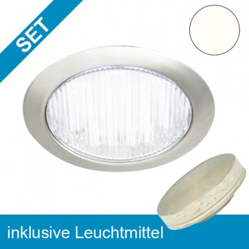 LED Einbauleuchte rund mit wechselbarem GX53 Leuchtmittel 3,5W-39233