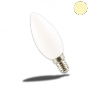 E14 LED Kerze, 4 Watt, milky, warmweiss, dimmbar-35440