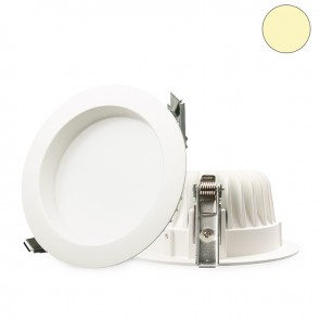 LED Einbaustrahler diffusor, 16W, weiß, warmweiß, dimmbar-32641