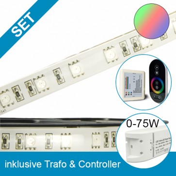 SET High End-Flexband + 75W Trafo + RGB Controller-39271