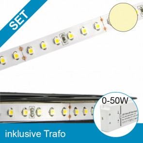 SET LED STD-Flexband warmweiss + 50W Trafo-39254