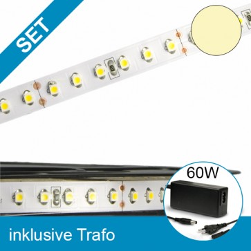 SET LED STD-Flexband warmweiss + 60W Trafo-39258