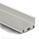 Aluminium Montage- / Kühlprofil IL für Stripes bis 20mm- 2 Meter