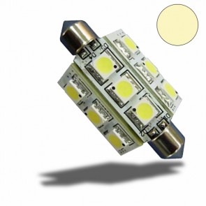 LED Soffitte 42mm, 10-30V/DC, 9SMD, 2Watt, warmweiß-32518